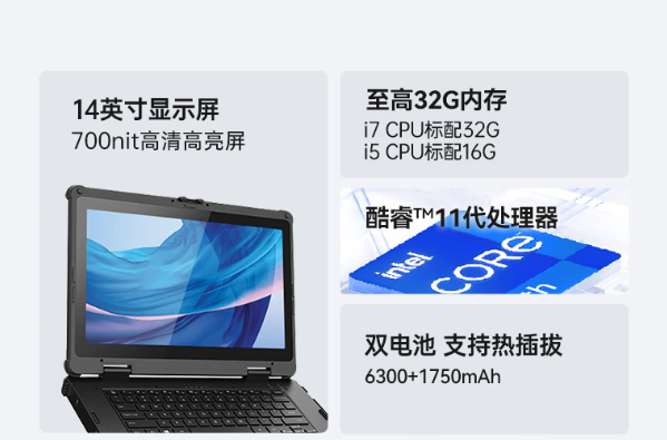 東田四川加固筆記本11代處理器，32G大內存.png